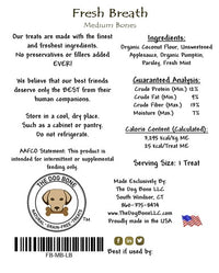 Fresh Breath Medium Bone Dog Treats
