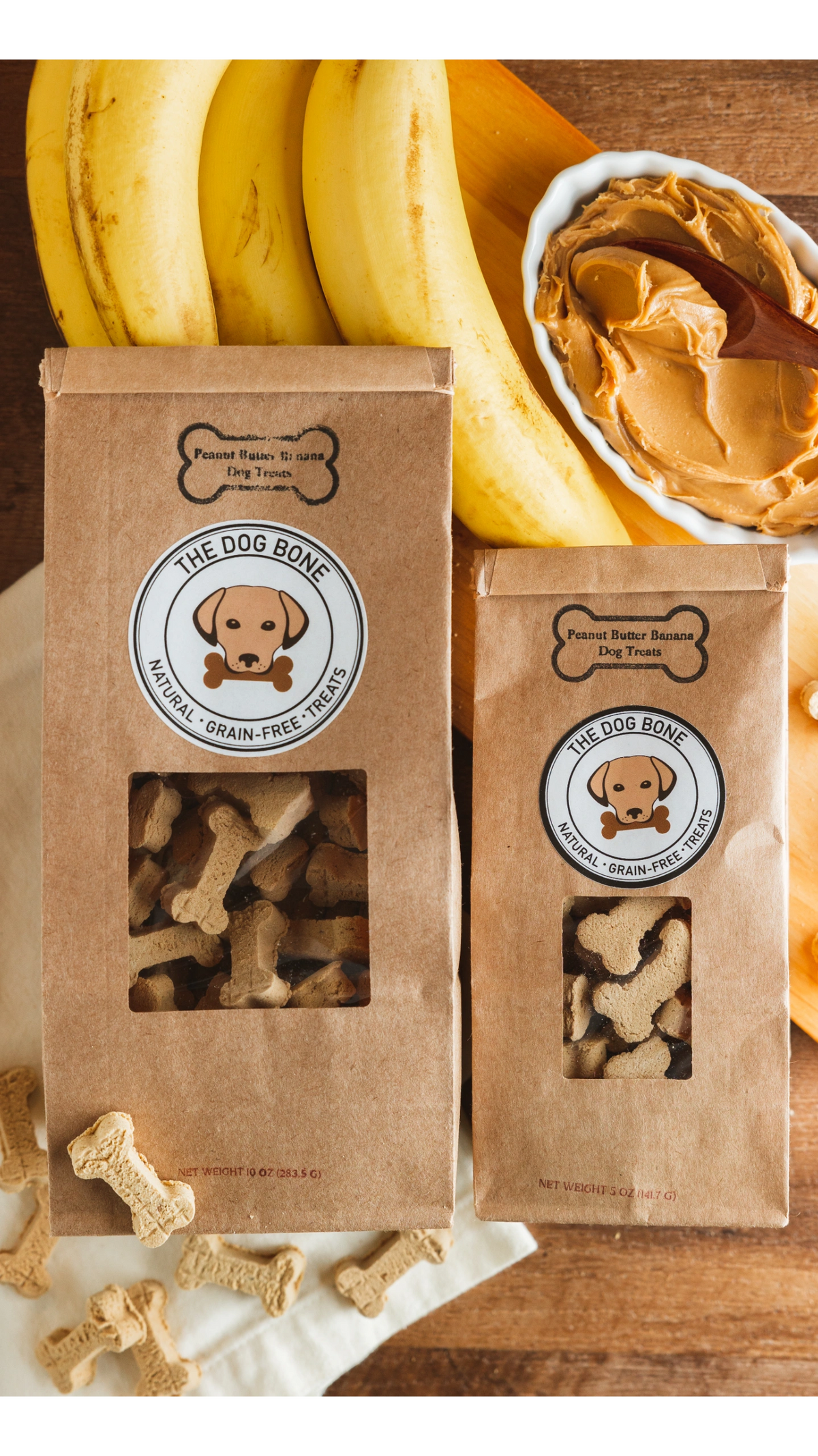 Peanut Butter Banana Small Bones