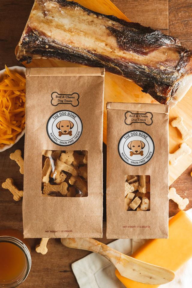Beef & Cheese Small Bone Dog Treats